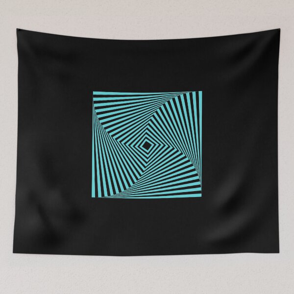 Item preview, Acid Graphic Elements Checkered Square Optical Illusion designed and sold by Vibbin4Life33.