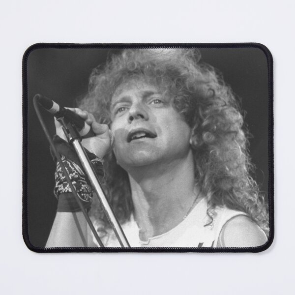 Item preview, Lou Gramm BW Photograph designed and sold by ConcertImages.