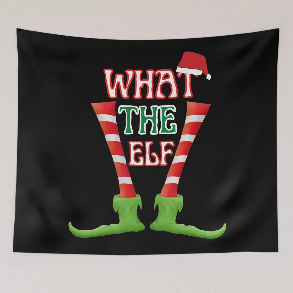 Item preview, What the elf?! - WTF - Christmas Questions designed and sold by For the love of Pixels.