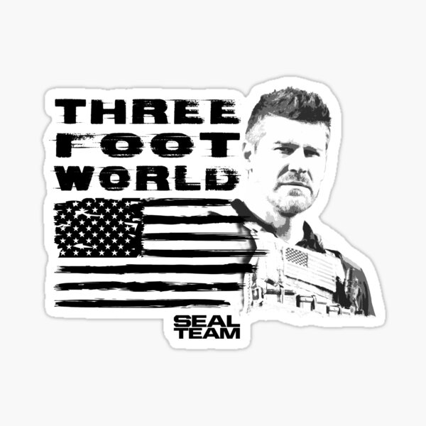 "Three Foot World Seal Team" Sticker for Sale by Dhoffman9795 Redbubble