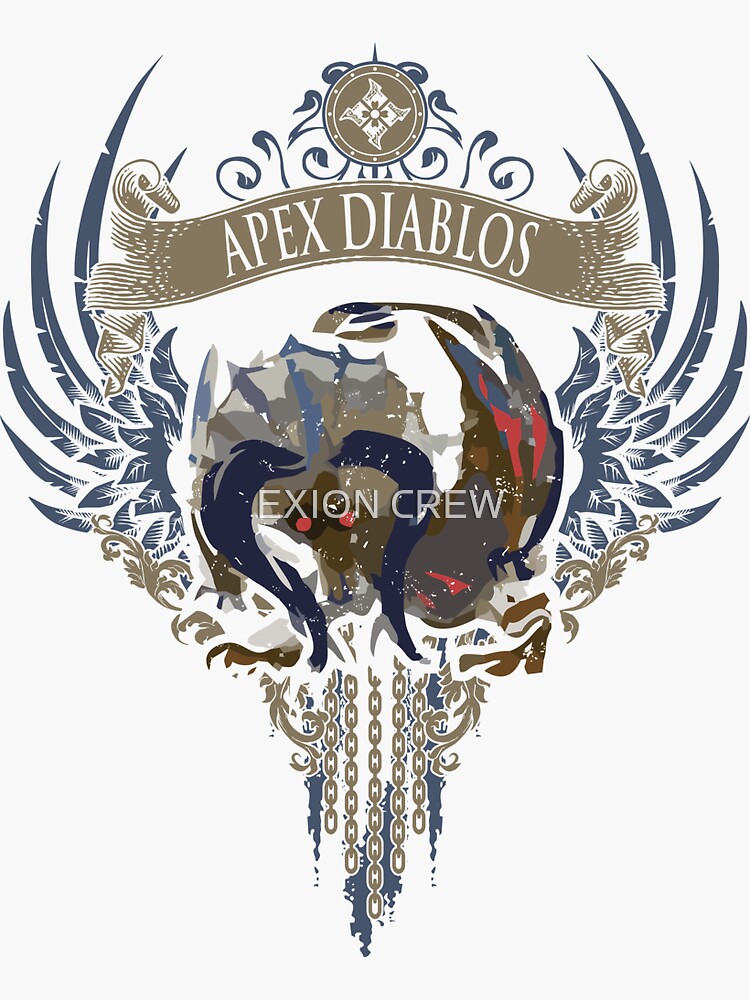 Diablos Logo MHW | Sticker