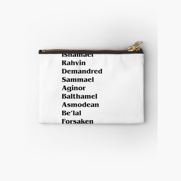 Item preview, Male Forsaken List designed and sold by ContinentalZero.