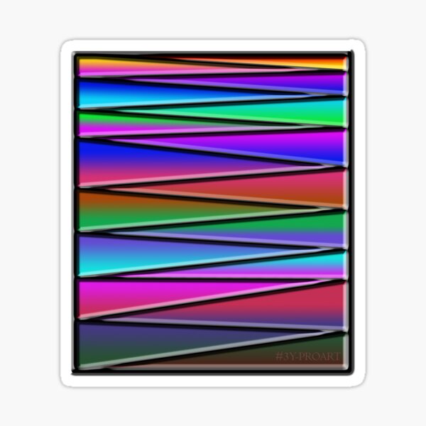 color wave Sticker