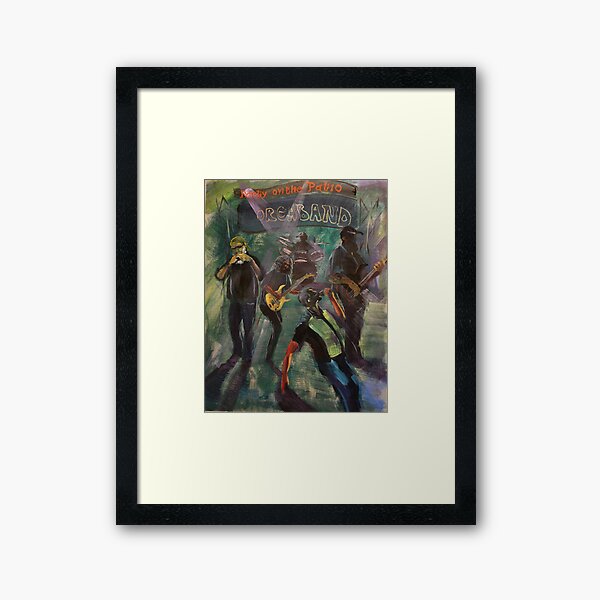 Party On The Patio 3 Orcaband Framed Art Print