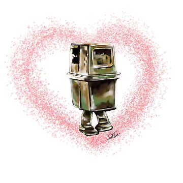 Artwork thumbnail, Trash can robot by KookyCanvas