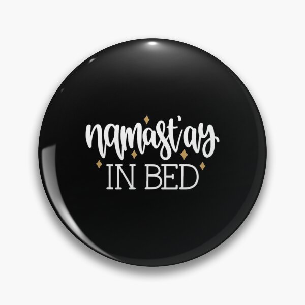 Item preview, Namastay in bed designed and sold by pnkpopcorn.