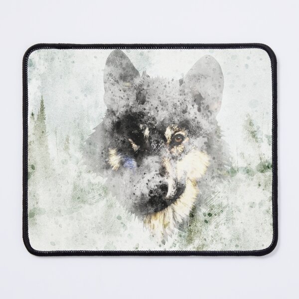 Item preview, Watercolor Wolf designed and sold by Destroyed-Pixel.