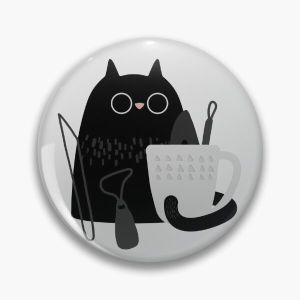 Item preview, Pottery cat designed and sold by Teequeque.