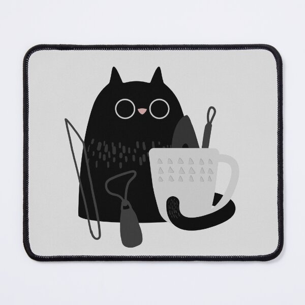 Item preview, Pottery cat designed and sold by Teequeque.