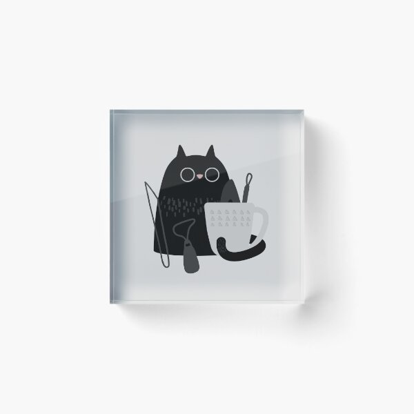 Item preview, Pottery cat designed and sold by Teequeque.