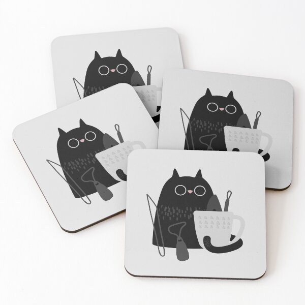 Item preview, Pottery cat designed and sold by Teequeque.