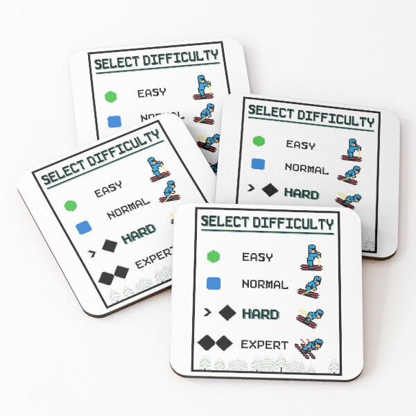 Item preview, Ski Pixel Art - Select Difficulty designed and sold by JordanHolmes.