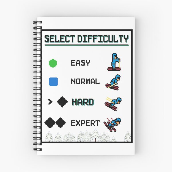 Item preview, Ski Pixel Art - Select Difficulty designed and sold by JordanHolmes.