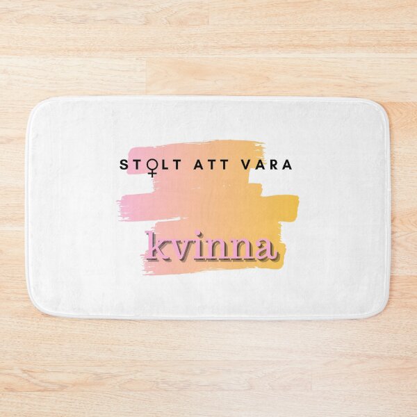 Item preview, Stolt att vara kvinna designed and sold by joliartmedia.