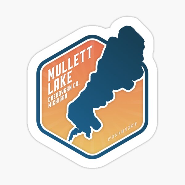 Mullett Lake Sticker