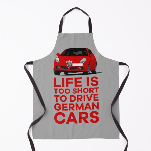 Item preview, Red - Life is too short to drive German cars - Giulietta designed and sold by knappidesign.