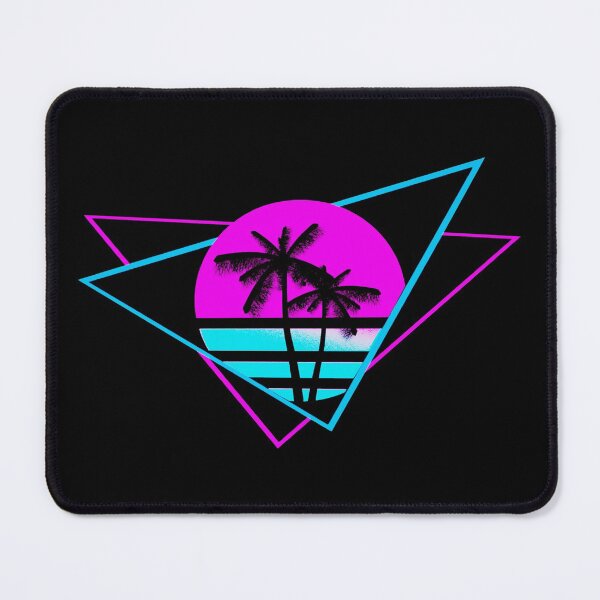 Item preview, Palm Trees In A Retrowave Sunset designed and sold by TWSmith-Art.