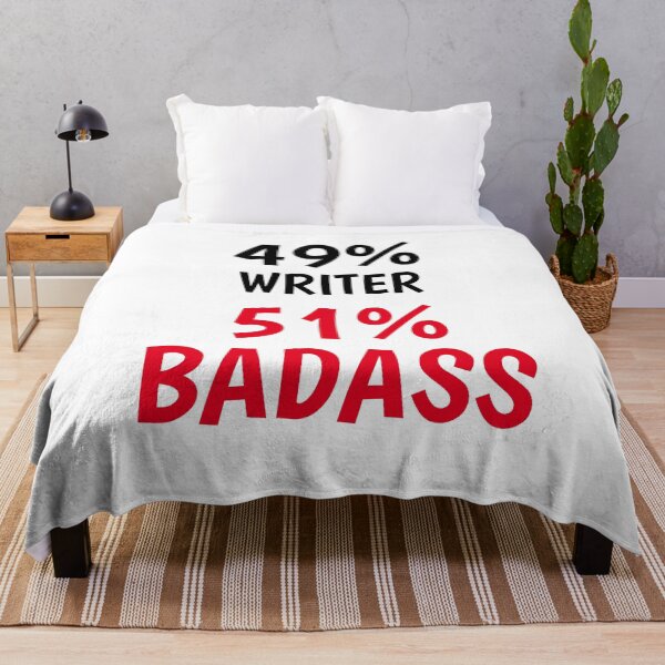 Item preview, Writer Badass  designed and sold by Yay Design.