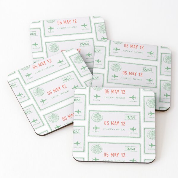 Item preview, Sello de pasaporte de México - Cancún designed and sold by Adulting Responsibly.