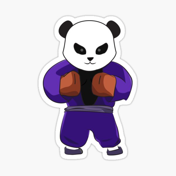 “Boxing Panda Illustration” Sticker by logobranding | Redbubble