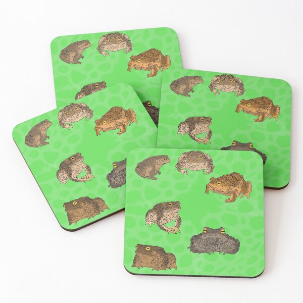 Item preview, Toads Pattern Green designed and sold by Ashley Gagnon.