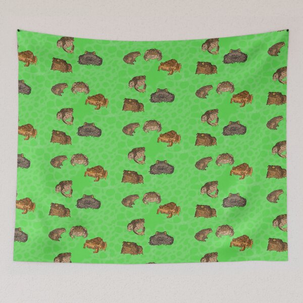 Item preview, Toads Pattern Green designed and sold by Ashley Gagnon.