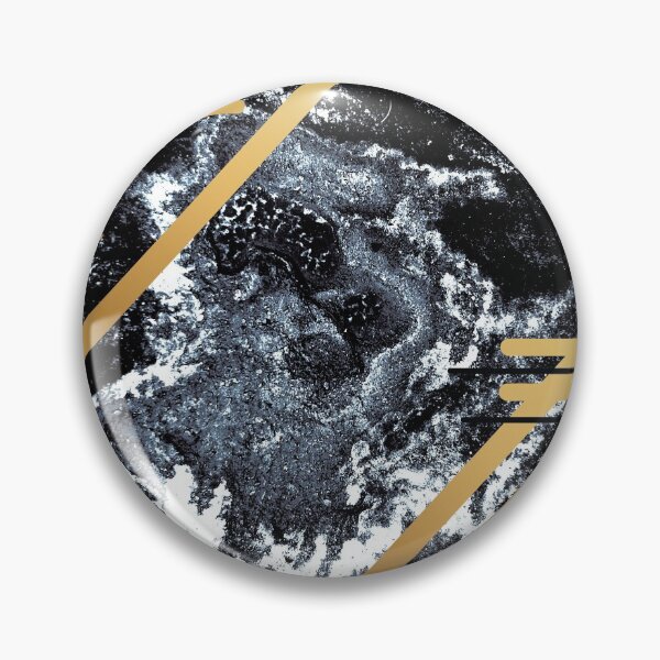 Item preview, Black & Gold Marble designed and sold by LynnetteArt.