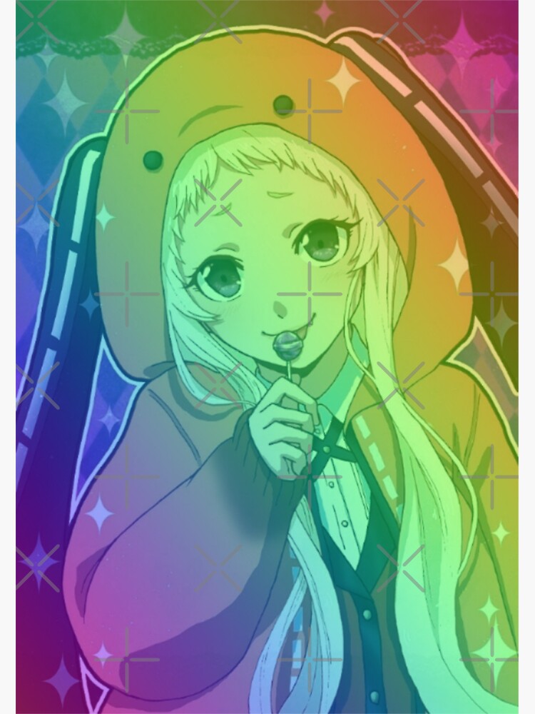 Kakegurui Runa Yomozuki Anime Sticker For Sale By Kawaii4life