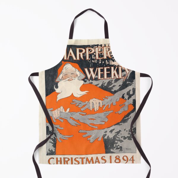 Item preview, Vintage Christmas Magazine Cover from Harper's Weekly (1894) designed and sold by Douglas E. Welch Design and Photography.