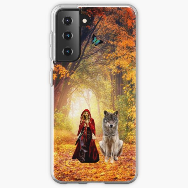Little Red Riding - Little Red Riding Design - Little Red Riding cute Samsung Galaxy Soft Case