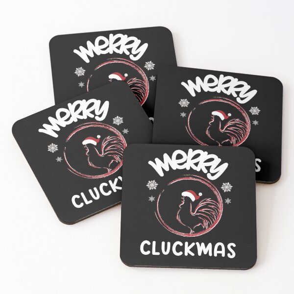 Item preview, Merry Cluckmas, Cluckmas designed and sold by SportyDogShop.