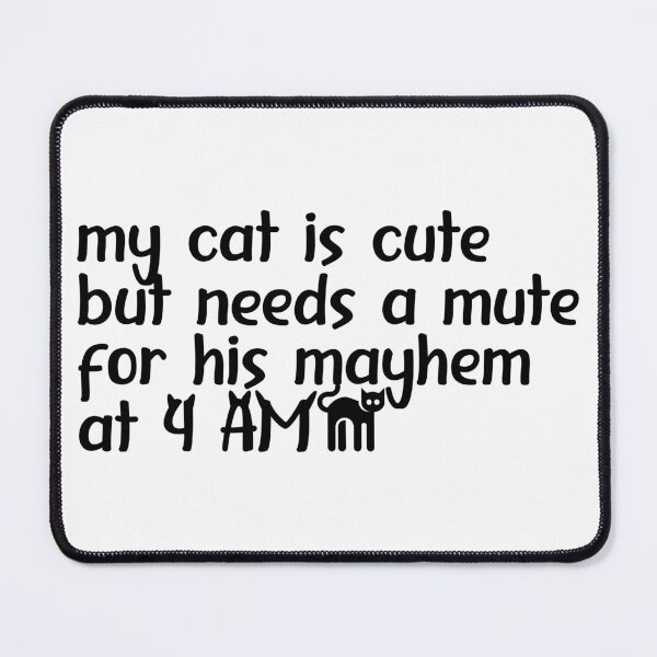 Item preview, my cat is cute poem (boy) designed and sold by James Damore.