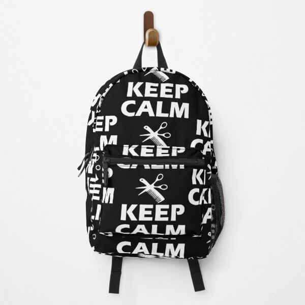 Artikelvorschau, Keep Calm Love Barber Funny Hair Cut Gift Premium Apparel Funny Holiday Xmas entworfen und verkauft von DesignByHeartUK.