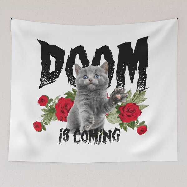 Item preview, Doom is Coming designed and sold by Black6ird.