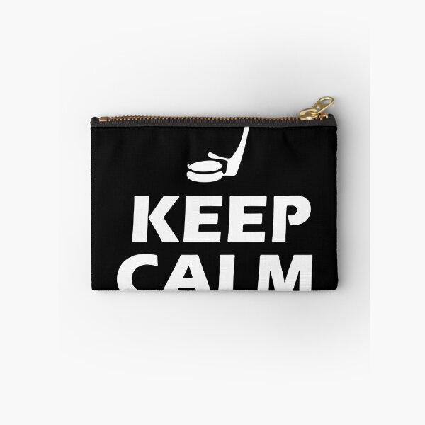 Item preview, Keep Calm Play ice hockey professional hockey love skate hockey funny Gift Premium Apparel Funny Holiday Xmas designed and sold by DesignByHeartUK.