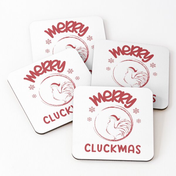 Item preview, Merry Cluckmas, Cluckmas designed and sold by SportyDogShop.