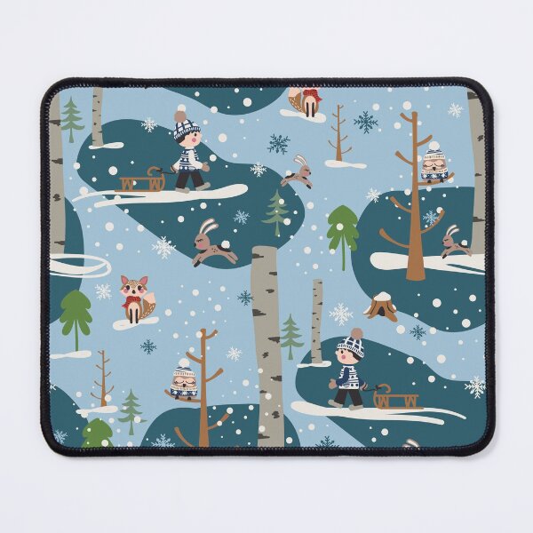 Winter Woodland Mauspad