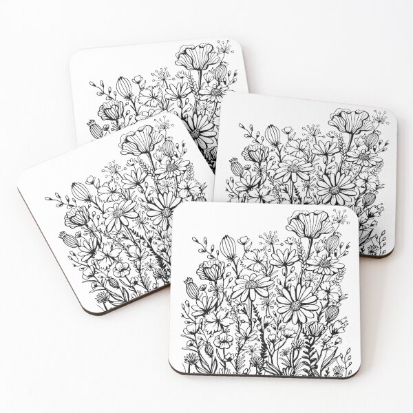 Item preview, Fine-liner Wildflowers designed and sold by Neminem363.
