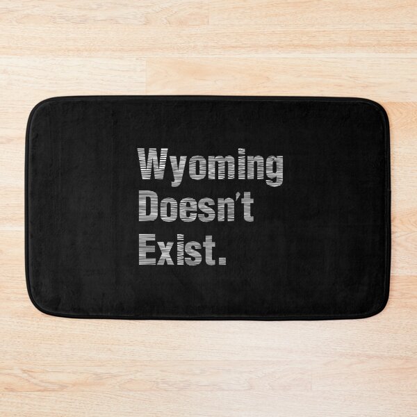 Item preview, Wyoming Doesn't Exist Conspiracy Theory designed and sold by TranscendFlow.
