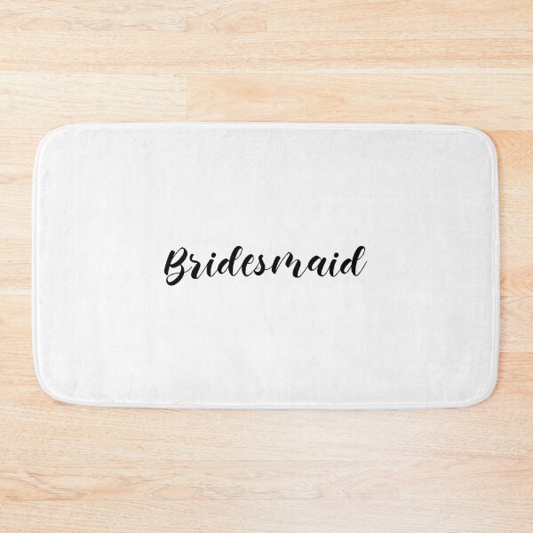 Item preview, Bridesmaid (black) designed and sold by Allyoudois.