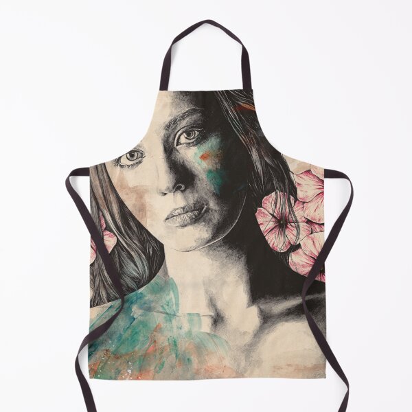 Item preview, Fall From Grace | flower woman realistic drawing designed and sold by Marco Paludet.