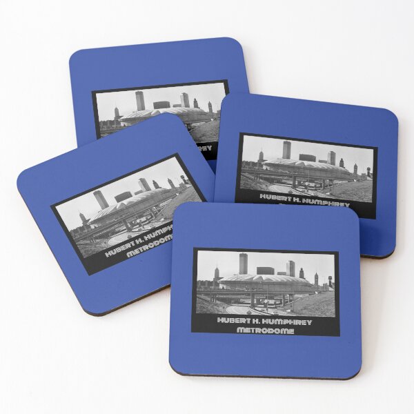 Item preview, Hubert H Humphrey Metrodome- Blue designed and sold by DeadStadium.