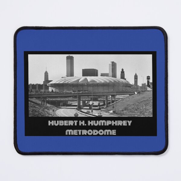 Item preview, Hubert H Humphrey Metrodome- Blue designed and sold by DeadStadium.