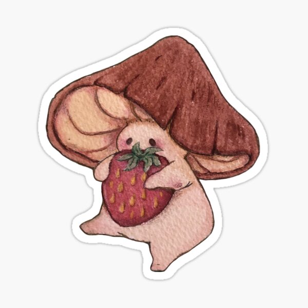 Strawberries - Sticker Sheet (25 Stickers) – West + Mak