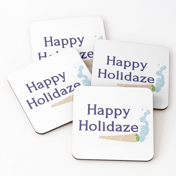 Item preview, Happy Holidaze Blue designed and sold by smokelikeagirl.