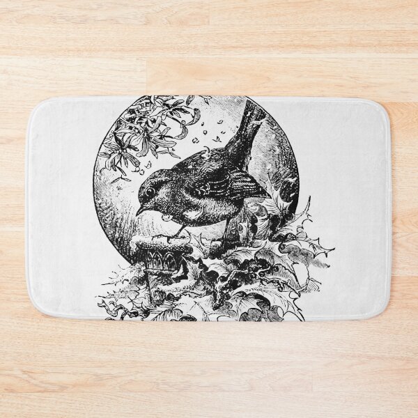 Item preview, Winter bird illustration from The Child's Book of Poetry designed and sold by Designedbysm.