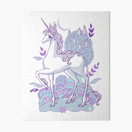 The Last Unicorn Art Print by Deer Dandy