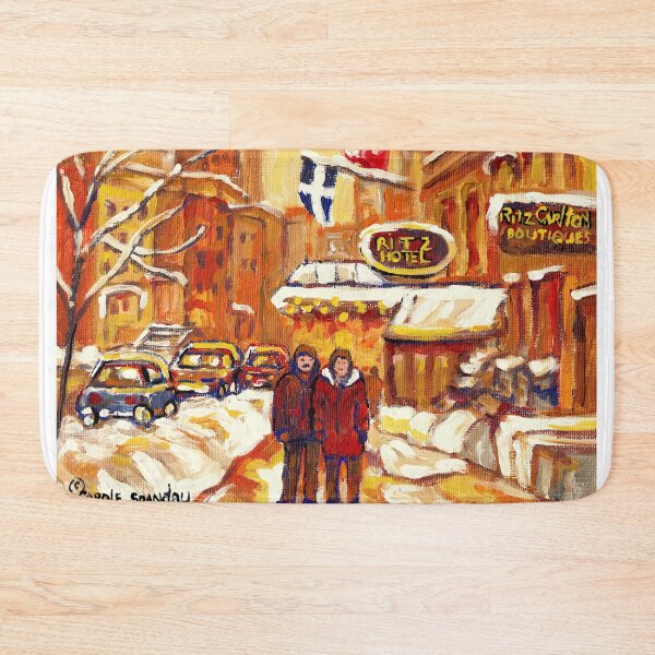 Item preview, RITZ CARLTON HOTEL MONTREAL WINTER SCENE designed and sold by Carole  Spandau.