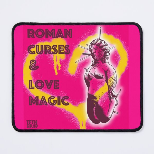 Item preview, Ep. 19 Roman Curses and Love Magic (pink) designed and sold by TFTHPodcast.