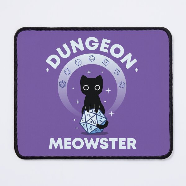 Item preview, Dungeon Meowster Dice designed and sold by MagicCatSmudge.